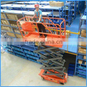 2016 CE ISO 6M Miniature Mobile scissor lift platform Hydraulic scissor lift platform