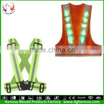 led reflective vest safety reflective vest motorcycle reflective vest summer reflective safety vest