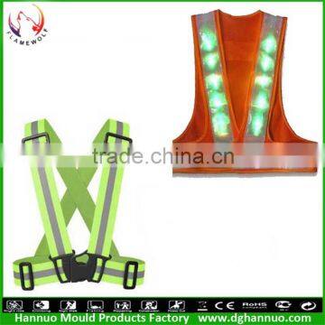 Led Reflective Vest Safety Reflective Vest Motorcycle Reflective Vest Summer Reflective Safety Vest