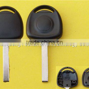 Car key Opel transponder chip key Blank shell with HU100 blade car key NO Logo