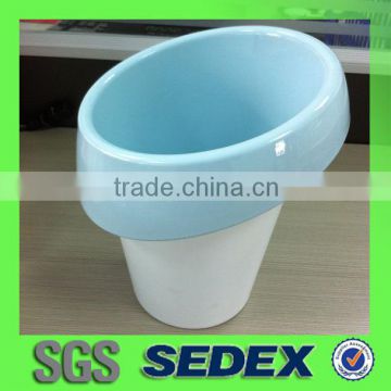 promotion plastic ice bucket/fashional plastic ice bucket with custom logo printing /food standard ice bucket