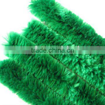 18inch x 30mm Green Brain fuzzoodle big chenille stem