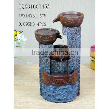 Cheap Price Resin Indoor Mini Garden Waterfountain photo-5