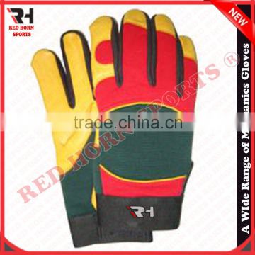 Heavy Duty Mechanics Gloves , Workshop Safety Gloves