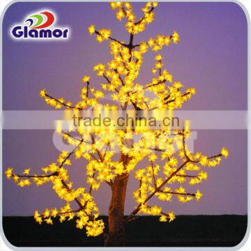 LED Maple Tree Light, LED Christmas Cone Tree Light,Maple Leaf Christmas LED Tree Lighting