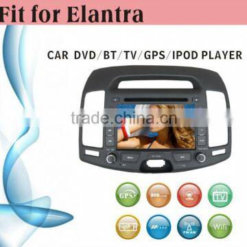 touch screen car dvd player fit for Hyundai Elantra 2009 with radio bluetooth gps tv