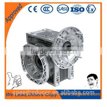 Aluminium housing worm gearboxes
