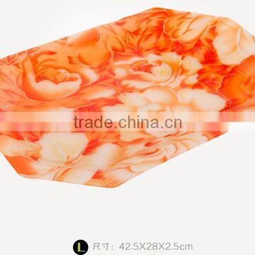 transparent acrylic fruit plate dry fruit plate