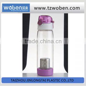 Tea Water Bottle With Plastic Lids