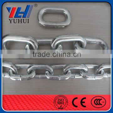 Q195 or Q235 welded link chain for sales