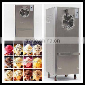 high efficiency commercial hard ice cream machine/batch freezer with high capacity