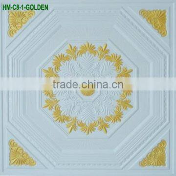 Hm Orange Gypsum Ceiling Tiles / Gypsum Board/ For Building Materials