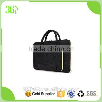 Unique Design Computer Bag Carrying Felt Laptop Bag Sleeve Case