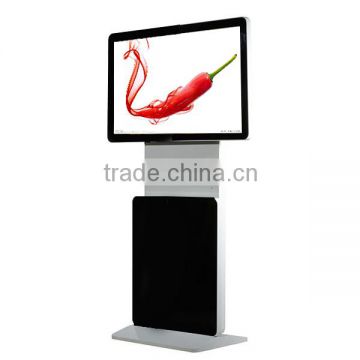 47 Inch Rotating Kiosk IR Touch Lcd Ad Display