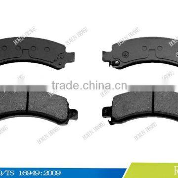 Rear car disc brake pad D974 88983902