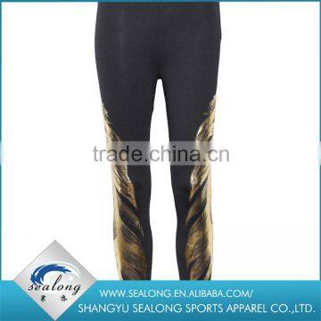 High school girls Ladies women fitness sexy leggings tights