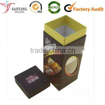 Custom paper shipping storage canister for wine tea gift car tools