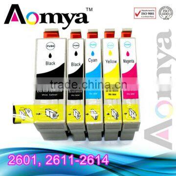 Lastest!!!2601, 2611-2614 compatible ink cartridge for epson XP-600/605/700/800