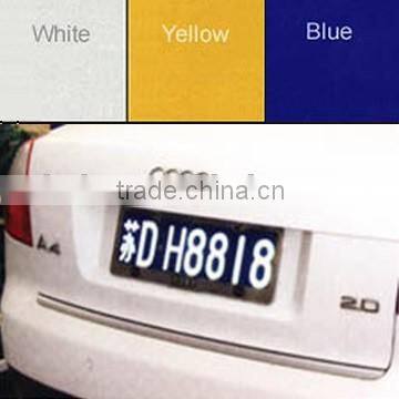 TM8200 Vehicle's Number plate Reflective Sheeting