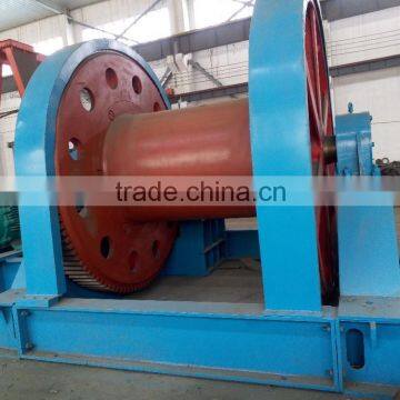 Heavy load construction hoist winch