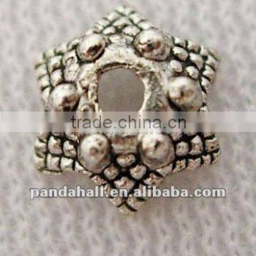 Tibetan Antique Silver Beads Caps Findings(AA188)