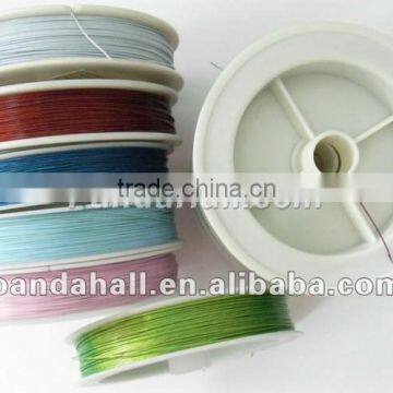 Mixed Color Tiger Tail Jewelry Making Raw Materials(L0.45MM)