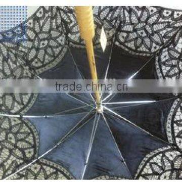 lace Material and craft lace umbrellas,Umbrellas Type craft lace umbrellas victorian style white lace parasol with fan set