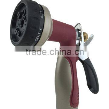 7 Patterns Metal Garden Hose Nozzle Garden Spray Gun