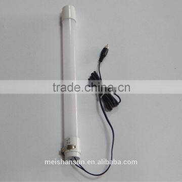 9w dc 12v t8 led tube with PC cover