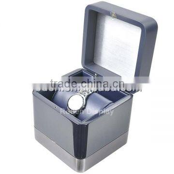 Luxurious Grey Half Glossy Finish Watch Box