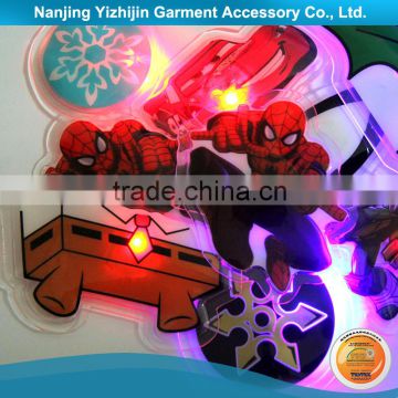 Durable use Popular Clothing Sewing LED Badge