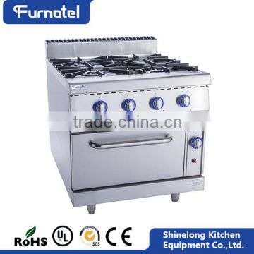 Furnotel Professional Heavy Duty Freestanding Gas Stove 4 Burners