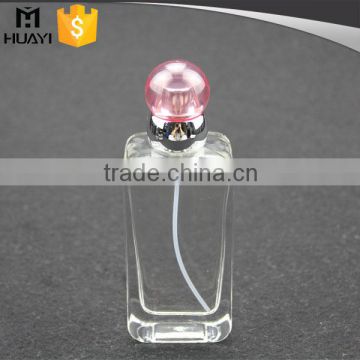 good quality spray pump luxury perfume glass bottle 100ml