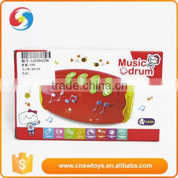 2016 Child educational toy musical instrument plastic toy drum