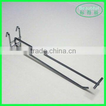 Chrome Plating Metal Scan Hook For Grid