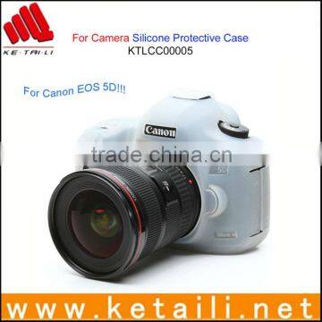 For Canon EOS 5D Silicone Semi-Transparent Protective Case Manufacturer