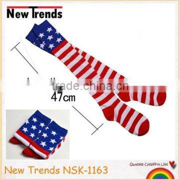 Flag Socks Star and Stripes Long Socks