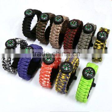 different color of paracord bracelet