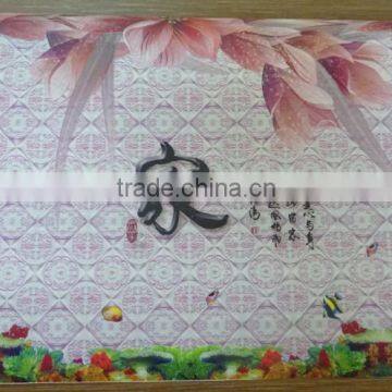 UV Printed Long Time Color Last Environmental Home Mural Wallpaper photo-2