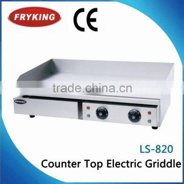 Counter top griddle Teppanyaki Electric Griddle Ce Certicificated Stainless Steel Griddle