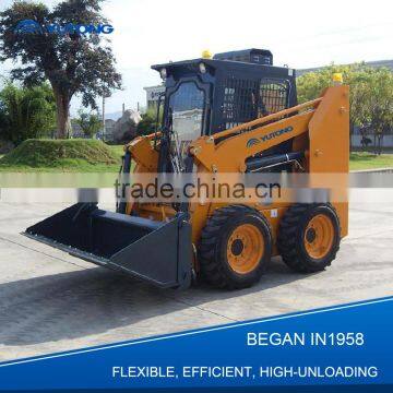 Rated Load 1 Ton 75hp Chinese Skid Steer Loader photo-3