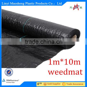 hot sale pp/pe woven black grass cloth fabric