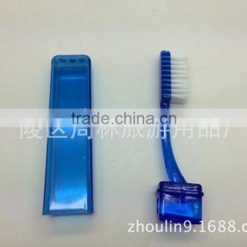 High Quality Foldable Toothbrush hotel amenities set