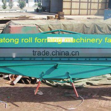 2.5m Manual steel plate bending machinery