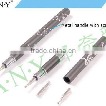 ANY Metal Handle Nail Art Dotting Tool Stainless Steel Tip