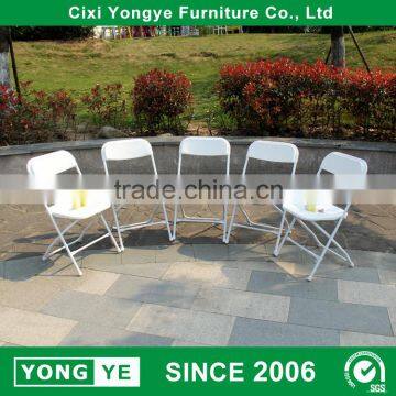 decorate wedding chair plastic folding chair for sale