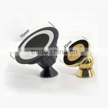 2016 Quick Charge QI Standard Strong Magnet Auto Adsorption Wireless Charger Metal In-Car Holder Quality Choice photo-3