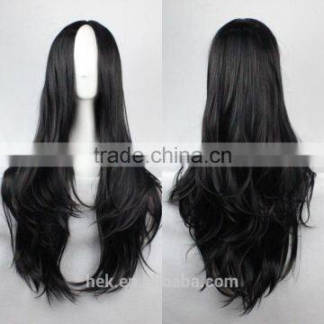 Popular 100% Human Hair Full Lace Wig in Stock photo-2