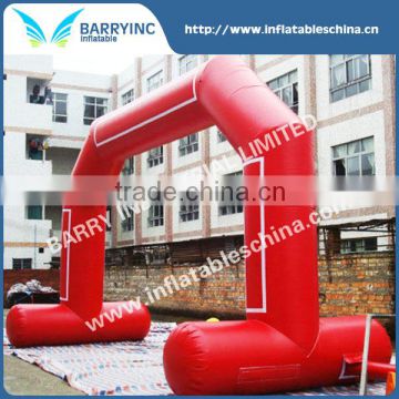 Hot selling cheap custom red inflatable arch for event