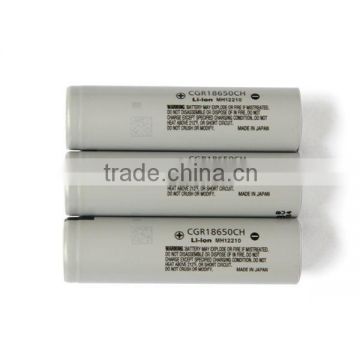 unprotected high power battery 3.7V panasonic CGR18650CH 2250mah